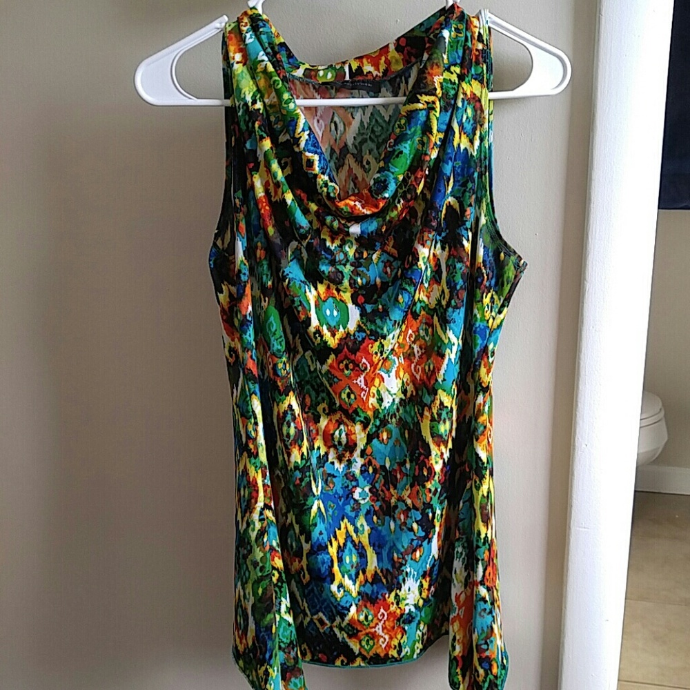 Multicolored Blouse Size M